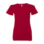 BELLA + CANVAS 6035 Women’s Jersey Deep V-Neck Tee