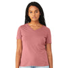 BELLA + CANVAS 6415 Women’s Relaxed Triblend Short Sleeve V-Neck Tee