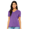 BELLA + CANVAS 6415 Women’s Relaxed Triblend Short Sleeve V-Neck Tee