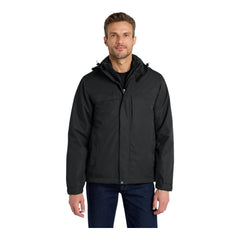 Port Authority J302 Herringbone 3-in-1 Parka -