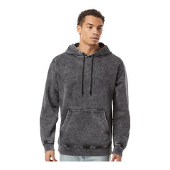 Independent Trading Co PRM4500MW Unisex Midweight Mineral Wash Hooded Sweatshirt -