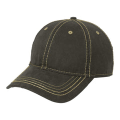 Port Authority C924 Pigment Print Distressed Cap -