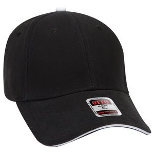 OTTO CAP 23-484 6 Panel Low Profile Baseball Cap -