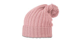 Richardson 143 Chunky Cable Beanie with Cuff & Pom 143R