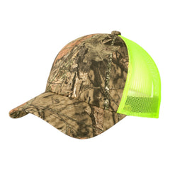 Port Authority C930 Structured Camouflage Mesh Back Cap -