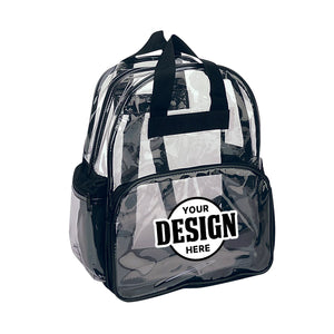 Custom Printed Nissun Clear Backpack CBP -