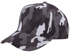 Nissun Cap 5 Panel Camouflage Hat, Camo Cap - CMNB -