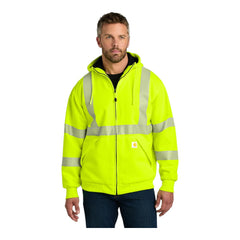 Carhartt CT104988 ANSI 107 Class 3 Lined Full-Zip Sweatshirt -