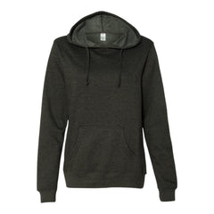Independent Trading Co SS650 Women's Junior Fit Heavenly Fleece Lightweight Hooded Sweatshirt -