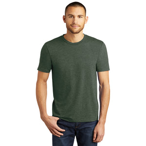 District DM130 Perfect Tri Tee - Heathered Forest Green -