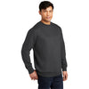 District DT6104 V.I.T. Fleece Crew - Charcoal