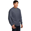 District DT6104 V.I.T. Fleece Crew - Heathered Navy