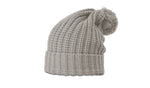 Richardson 143 Chunky Cable Beanie with Cuff & Pom 143R