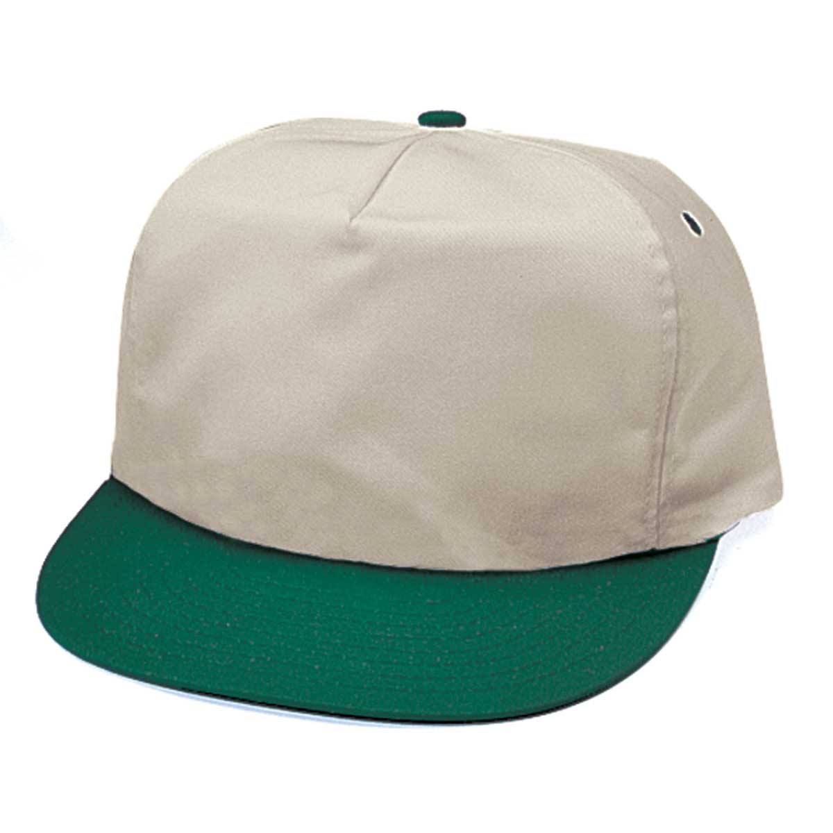 Nissun TGCNB 5 Panel Cotton Twill Cap No Braid – The Park Wholesale