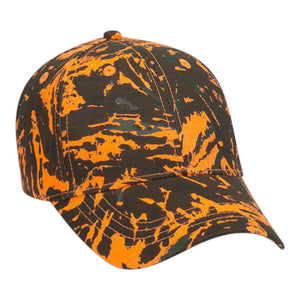 OTTO 108-757 OTTO CAP Camouflage Young Adult 6 Panel Low Profile Baseball Cap -