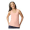 Gildan 64220LCVC Women's Softstyle CVC Racerback Tank Top