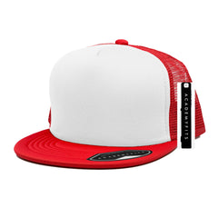 Academy Fits Trucker Hat Foam Mesh Cap 2070W -