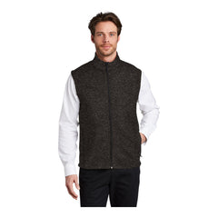 Port Authority F236 Sweater Fleece Vest -