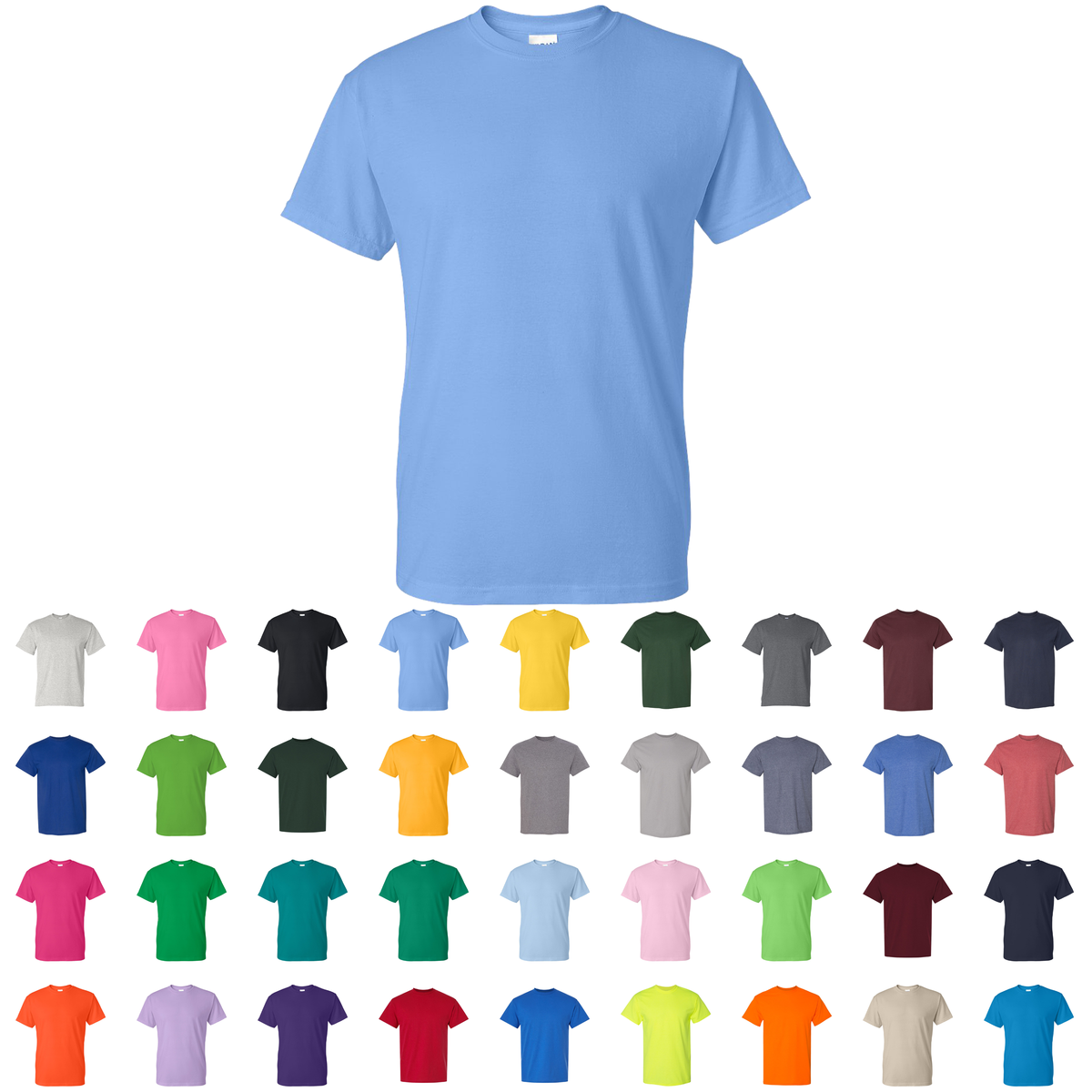Gildan GN180 - Camiseta De Algodão Pesado Para Adultos | Needen Portugal