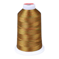 Gingko 921 PolySHINE #40 1000M Small Cone Embroidery Threads-Multi BrownGingko 921 PolySHINE #40 1000M Small Cone Embroidery Threads-Multi Brown -