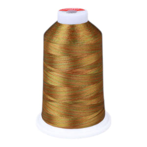 Gingko 921 PolySHINE #40 1000M Small Cone Embroidery Threads-Multi BrownGingko 921 PolySHINE #40 1000M Small Cone Embroidery Threads-Multi Brown -