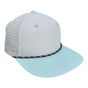 Blank Rope Hats Perforated Structured Cap -