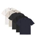 Axism 7010 Dri Ease Oversized Tee Bundles-5 SHIRTS