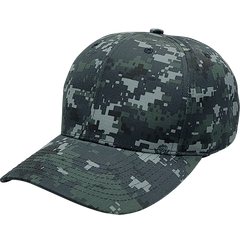 Cali Headwear KL100ND Navy Digital Camo 6 Panel Cap USA Made -