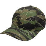 Cali Headwear KL100TG Tiger Green Camo 6 Panel Cap USA Made