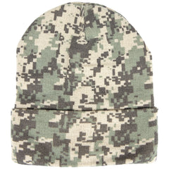 Nissun Digital Pixel Camo Knit Cap - KNIT.D -