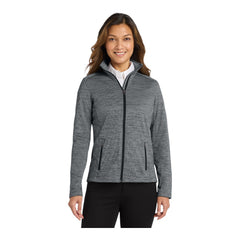Port Authority L231 Women’s Digi Stripe Fleece Jacket -