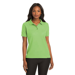 Port Authority L500 Ladies Silk Touch Polo - Lime -