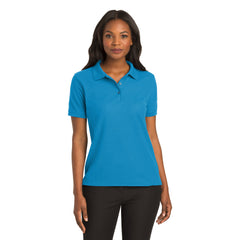 Port Authority L500 Ladies Silk Touch Polo - Turquoise -