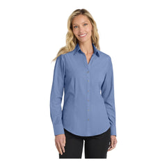 Port Authority L640 Women’s Crosshatch Easy Care Shirt -