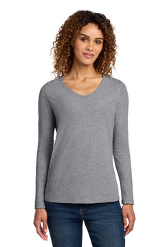 Port & Co LPC450VLS Women's Long Sleeve Fan Favorite V-Neck Tee -