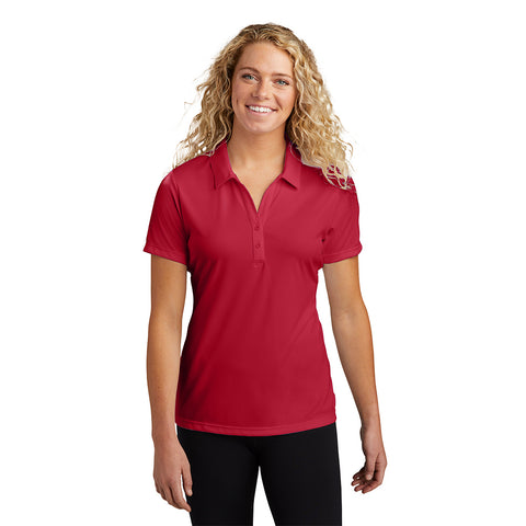 Sport-Tek LST550 Ladies PosiCharge Competitor Polo - Deep Red