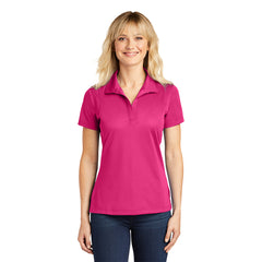 Sport-Tek LST650 Ladies Micropique Sport-Wick Polo - Pink Raspberry -