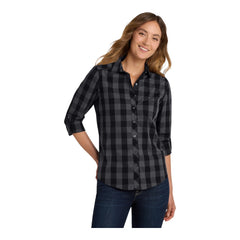 Port Authority LW670 Women's Everyday Plaid Shirt -