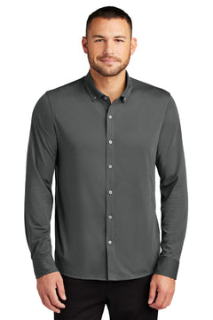 Mercer+Mettle MM1018 Stretch Jersey Long Sleeve Shirt -