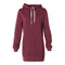Independent Trading Co PRM65DRS Women’s Special Blend Hooded Sweatshirt Dress