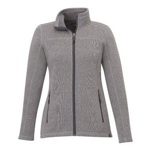 Elevate TM98147 Women’s DARNELL Eco Knit Full Zip Sweater -