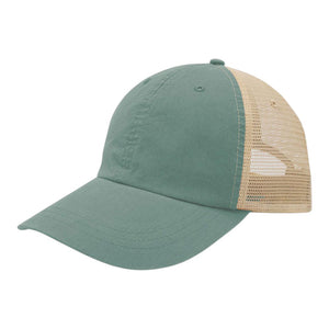Mega Cap 7601D Recycled Crosshatch Trucker -