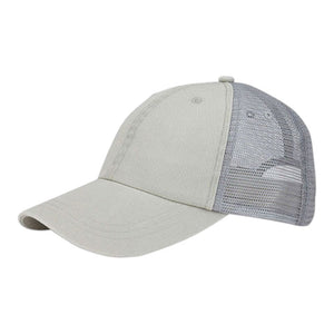 Mega Cap 7601M Washed Pigment Dyed Twill Trucker -