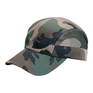 Mega Cap 9022 Camouflage Twill & Mesh Washed Hat -