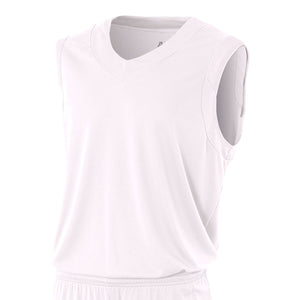 A4 N2340 Moisture Management V-neck Muscle -