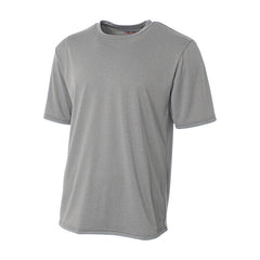 A4 N3381 Topflight Heather Tee -