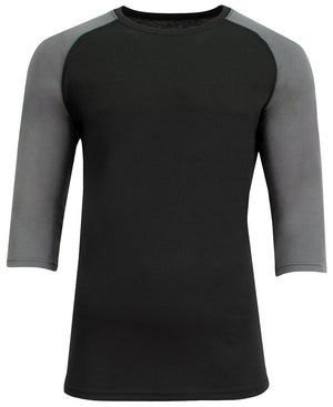 A4 N3514 Softek 3/4 Sleeve Raglan -