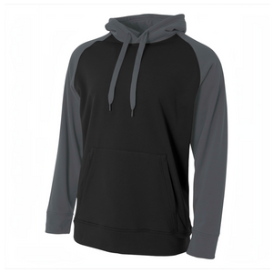 A4 N4234 Color Block Tech Fleece Hoodie -