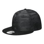 New Era NE407 Camo Flat Bill Snapback Cap