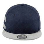 New Era NE408 Shadow Heather Striped Flat Bill Snapback Cap